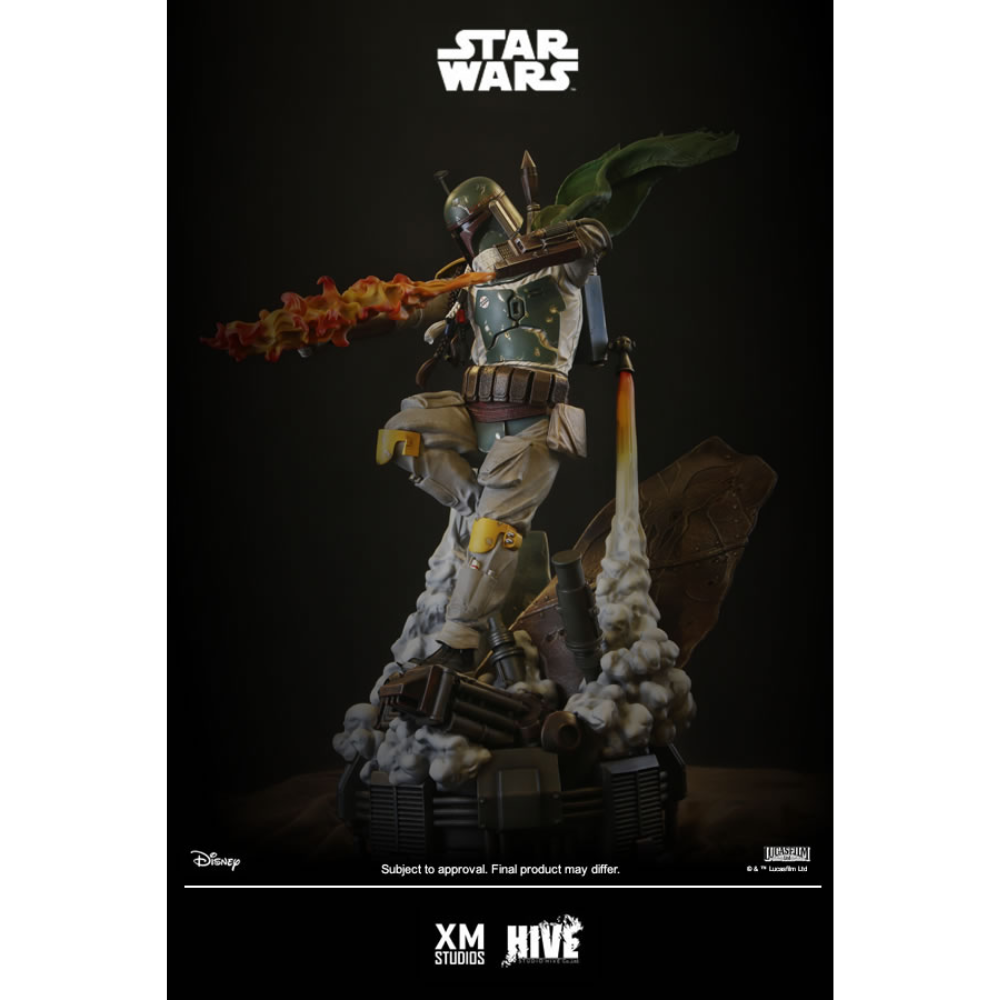 XM Studios: Premium Collectible: Boba Fett 1/4 - Medaid International