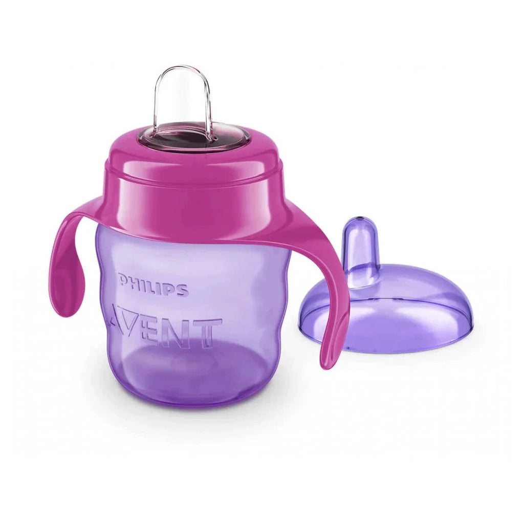 Avent - Easy Sip Cup - 200ML 6m+ - (Red,Purple)