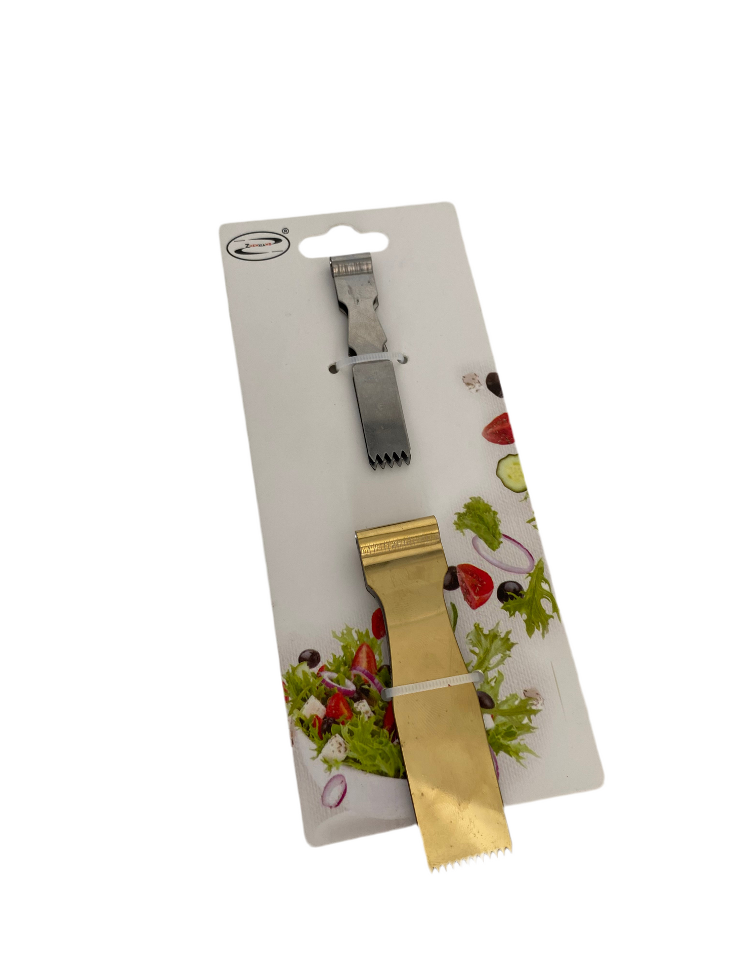 2 Pcs Stainless Steel Tongs