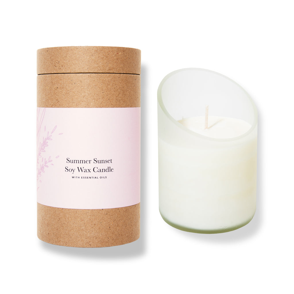 Summer Sunset Soy Wax Candle - Medaid International
