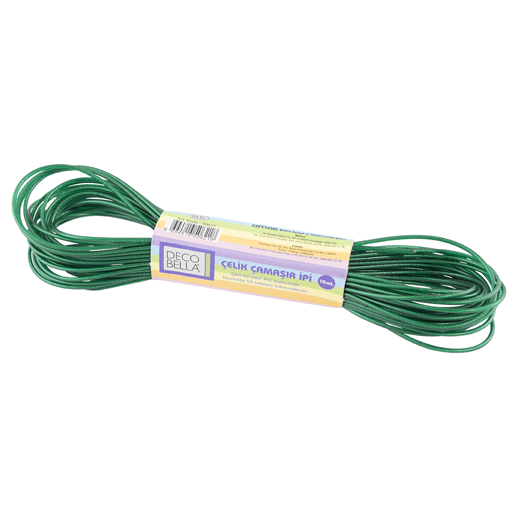 Steel Cloth Line 10m