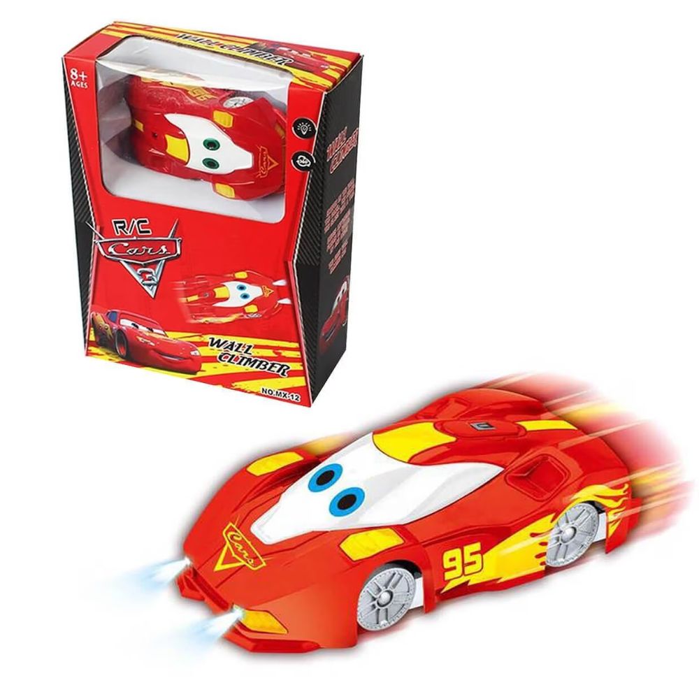 (Net)McQueen's Car drives On Wall With A Remote Control