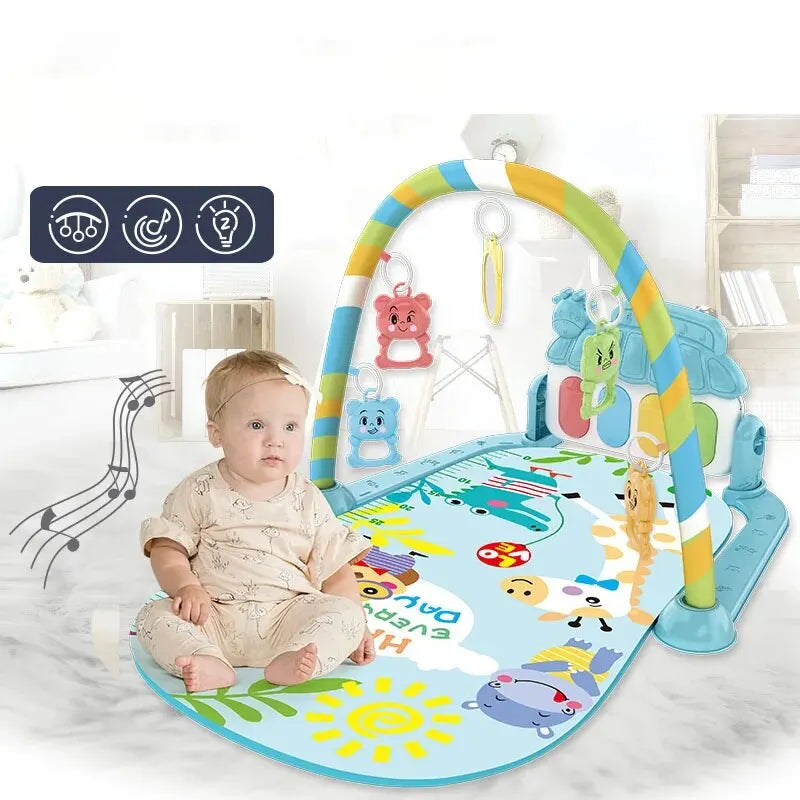 Baby Pedal Piano Rack With Sound Features