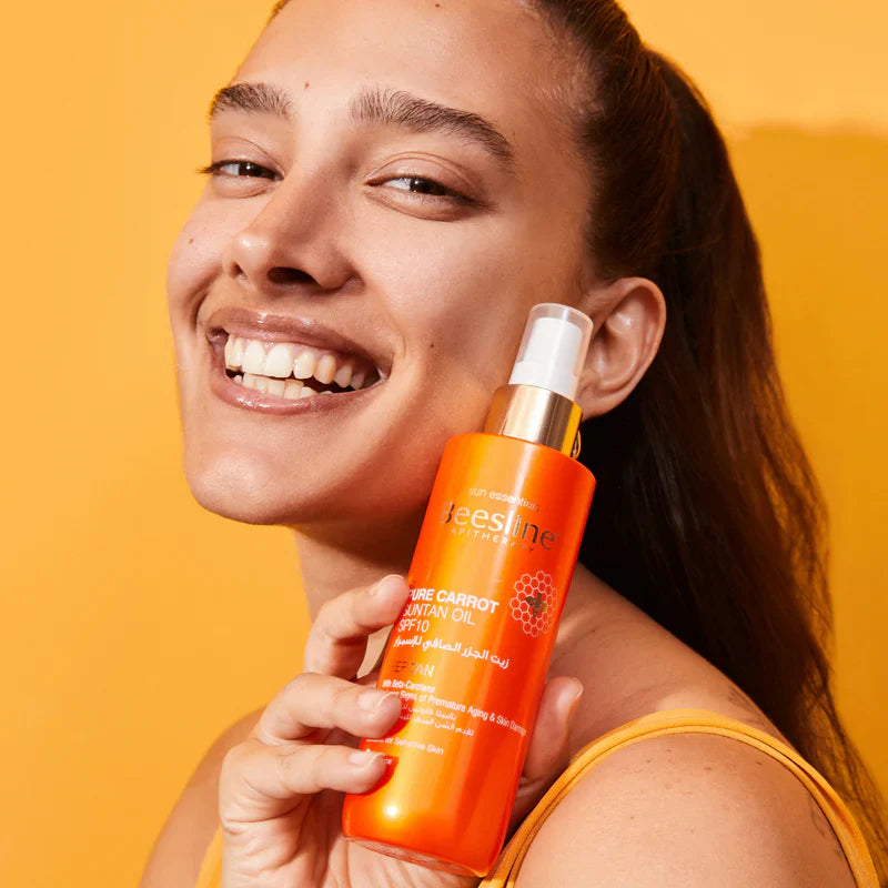 Pure Carrot Suntan Oil SPF10 - Deep Tan