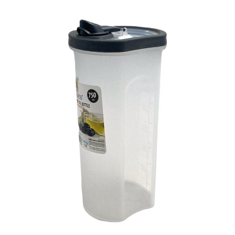 Sapphire Oil Bottle 0.75L Plastic with heremtic cover