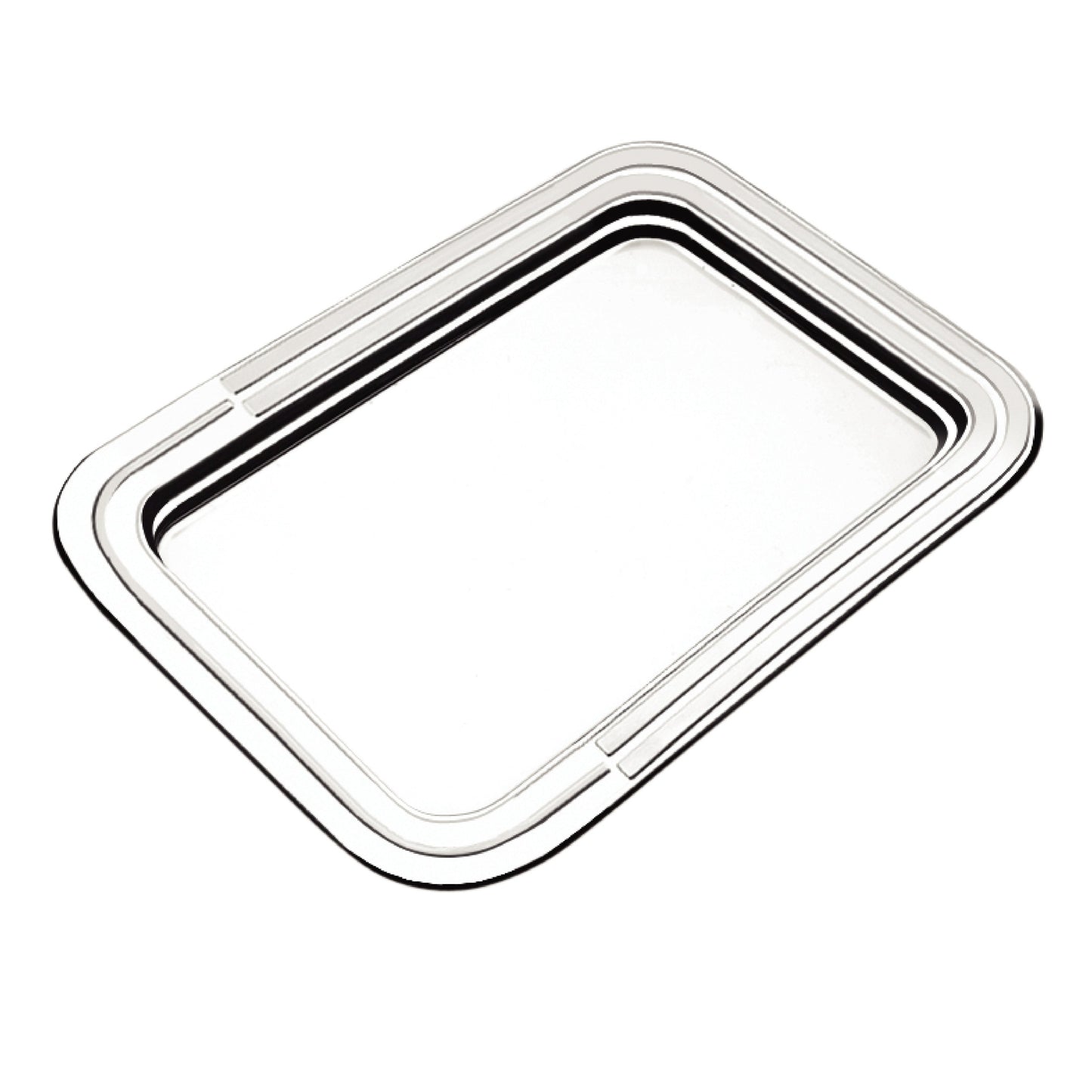 Tramontina Ciclo Stainless steel rectangular tray