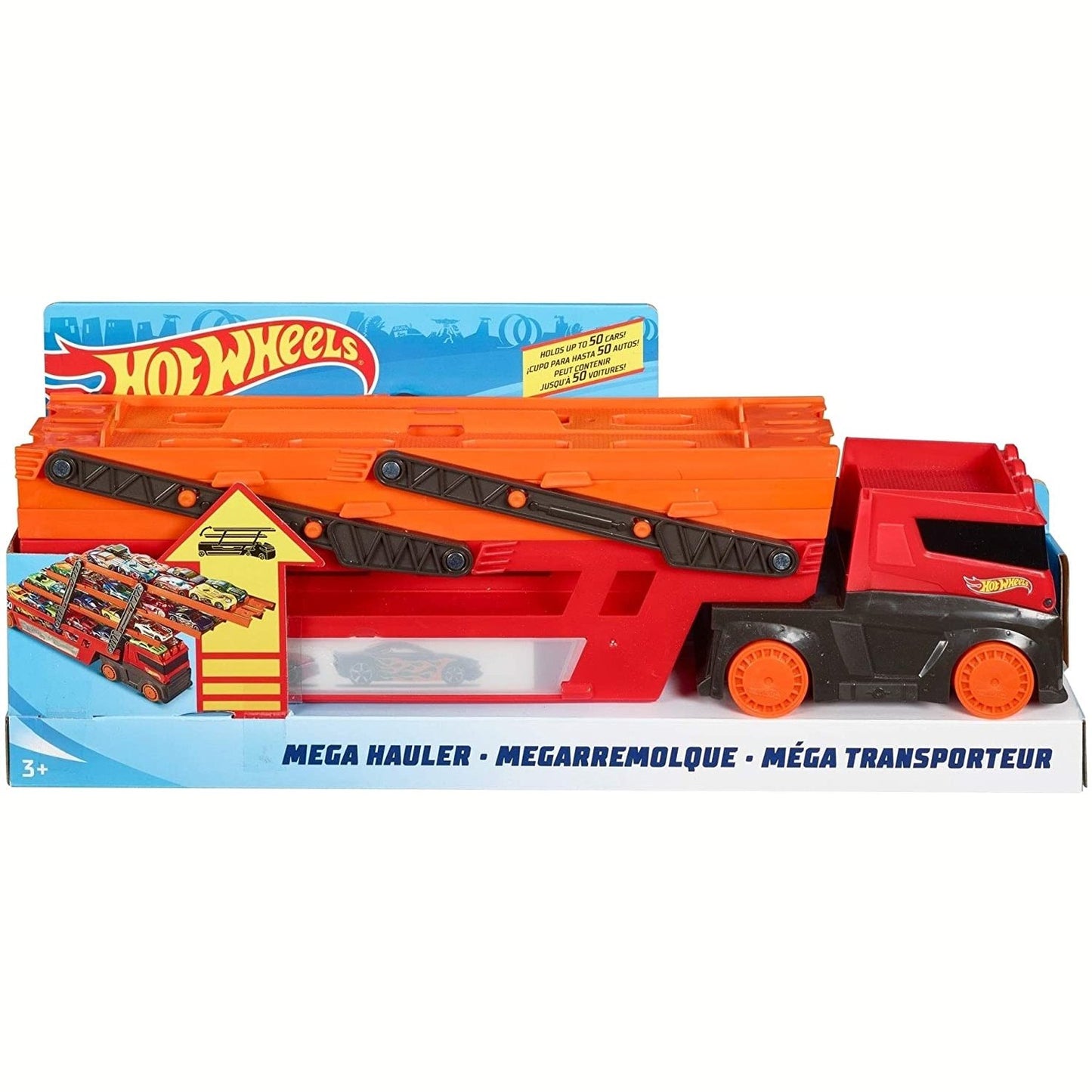 Hotwheels Mega Red Hauler