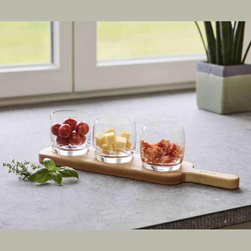 Set of 3 Serving Glasses by Brabantia