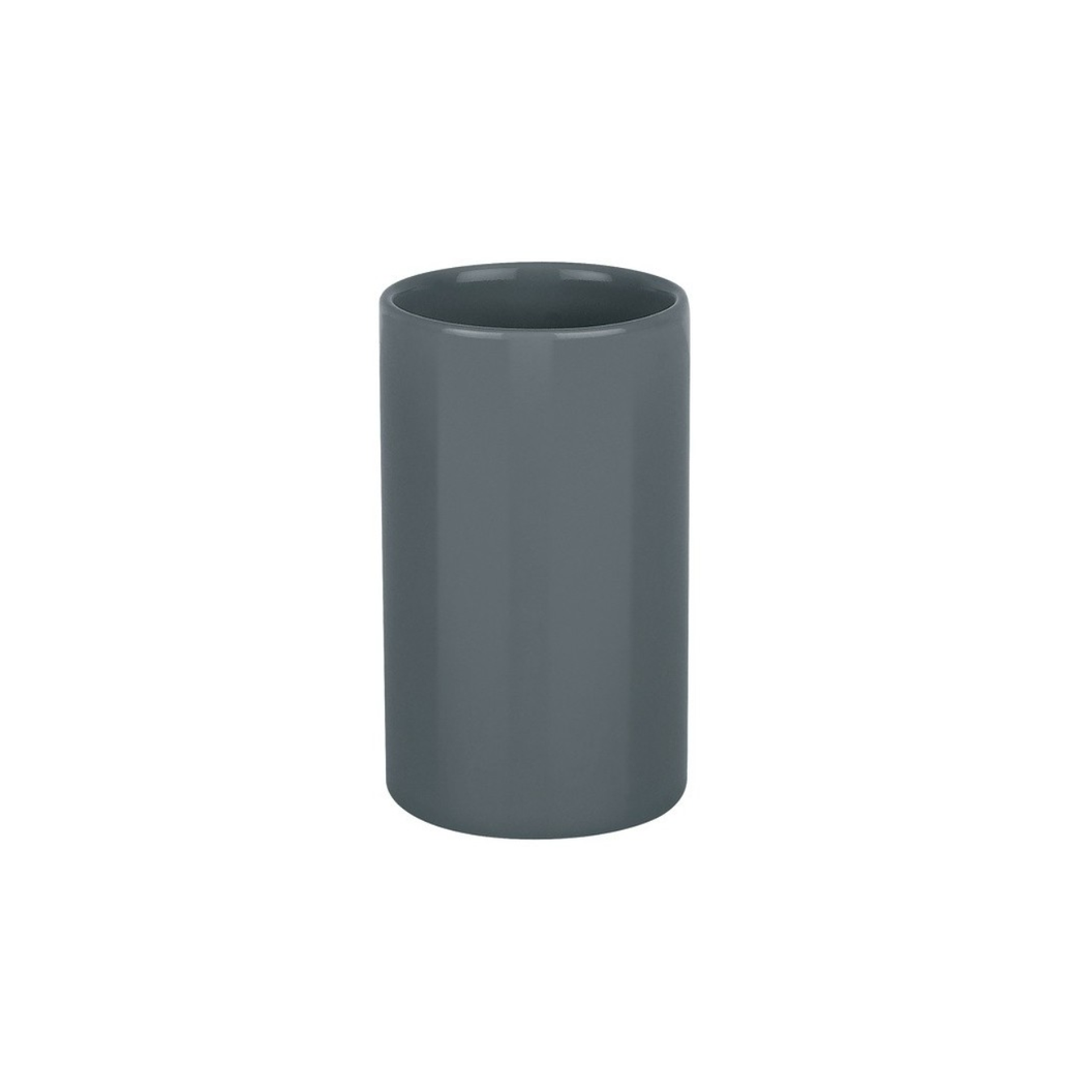 Ceramic Tumbler Zylo Dark Gray by Diaqua