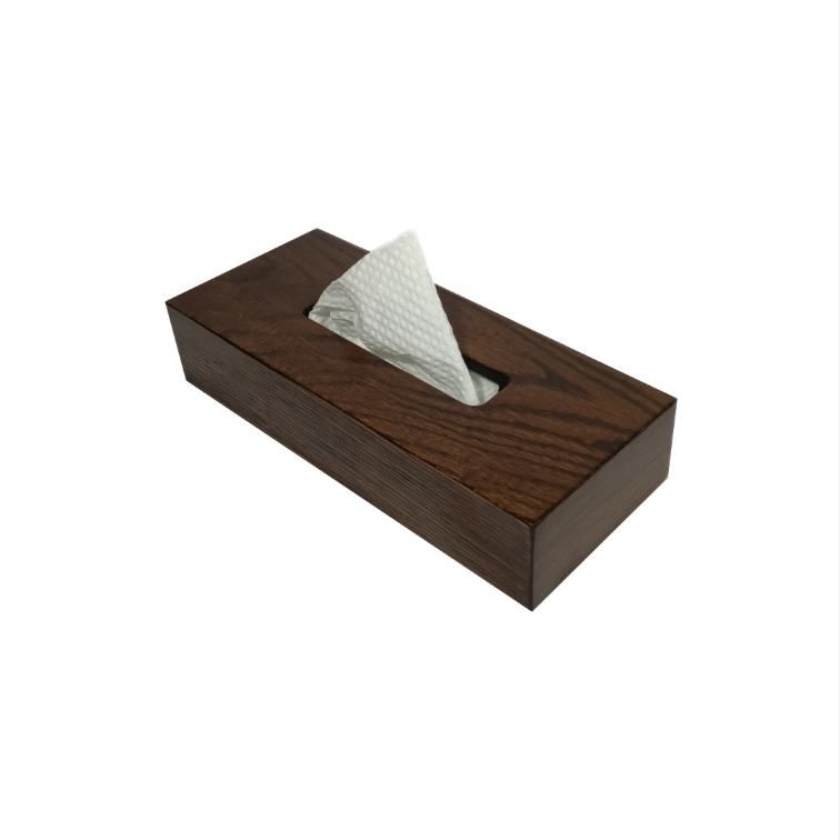 Wooden Big Tissue Box – Wenge- 26x12x7cm – Flow Collection