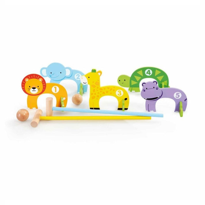 Elc Wooden Croquet Set