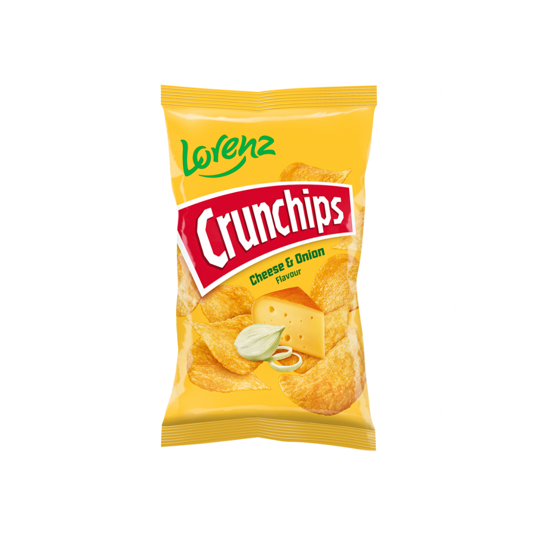 Lorenz Crunchips Cheese & Onion 100g