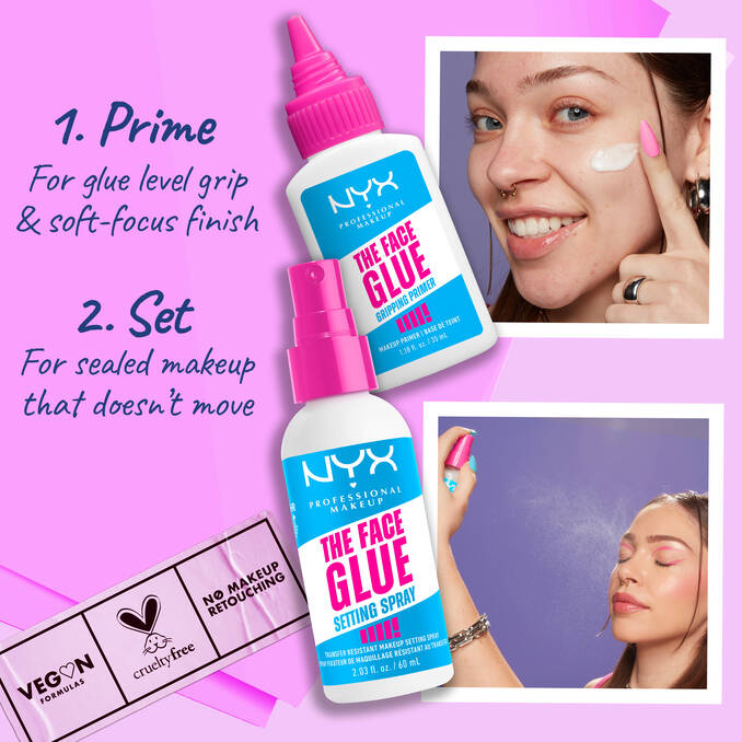 NYX professional The Face Glue Setting Spray 60 mL