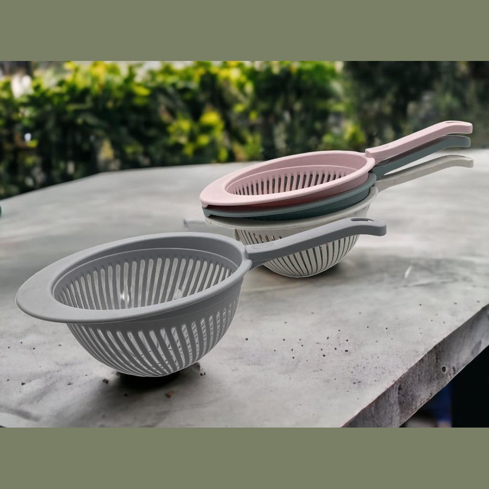 Flexible Strainer with Long Handle