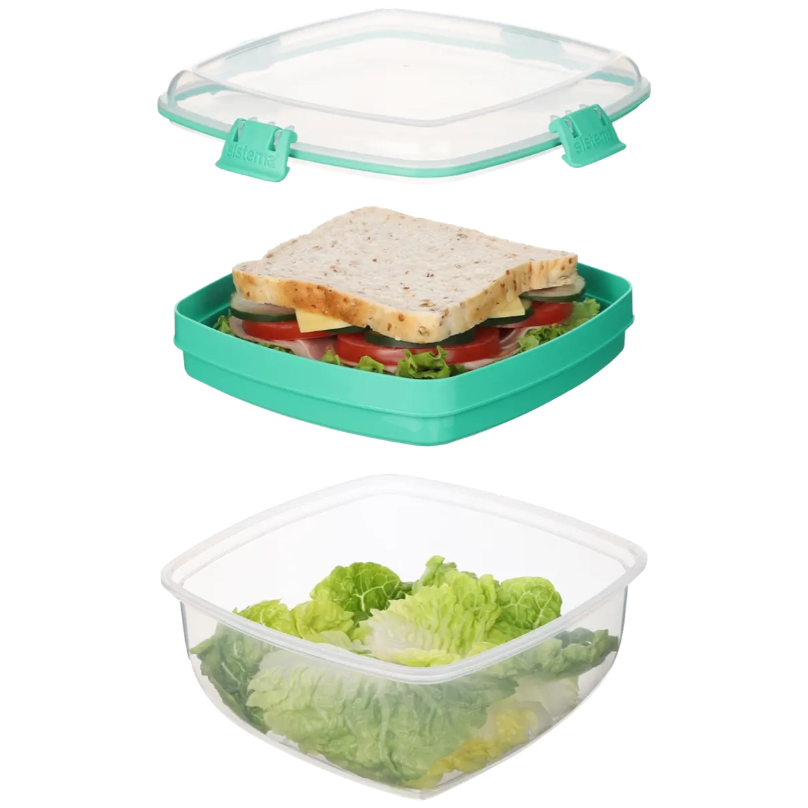 Sistema TO GO salad + sandwich 1.63L