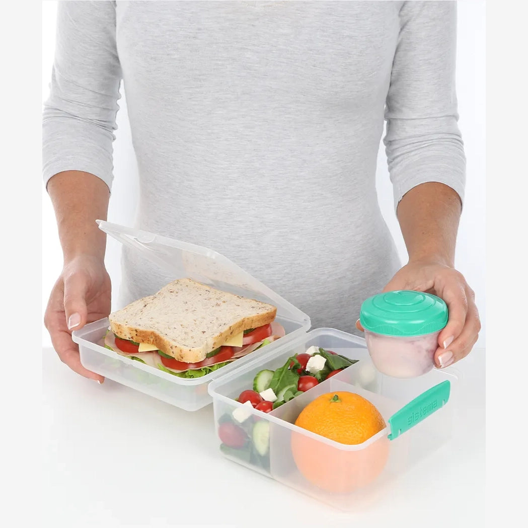 Sistema Lunch Cube Max TO GO with yogurt pot 2L