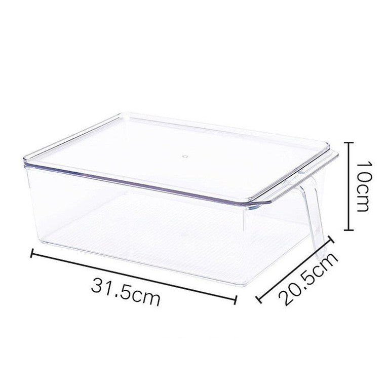 Multifunctional Storage Box with Handle and Cover L