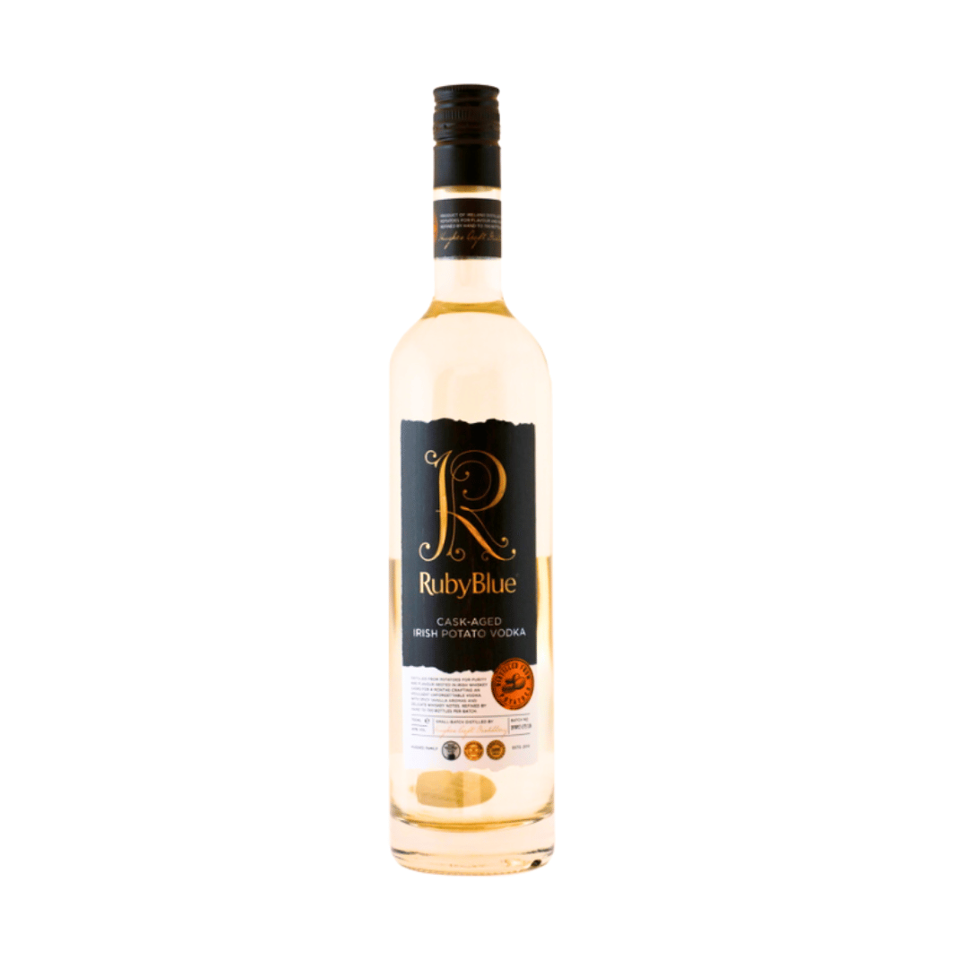 Ruby Blue Cask Aged Rafted Irish Vodka 70cl