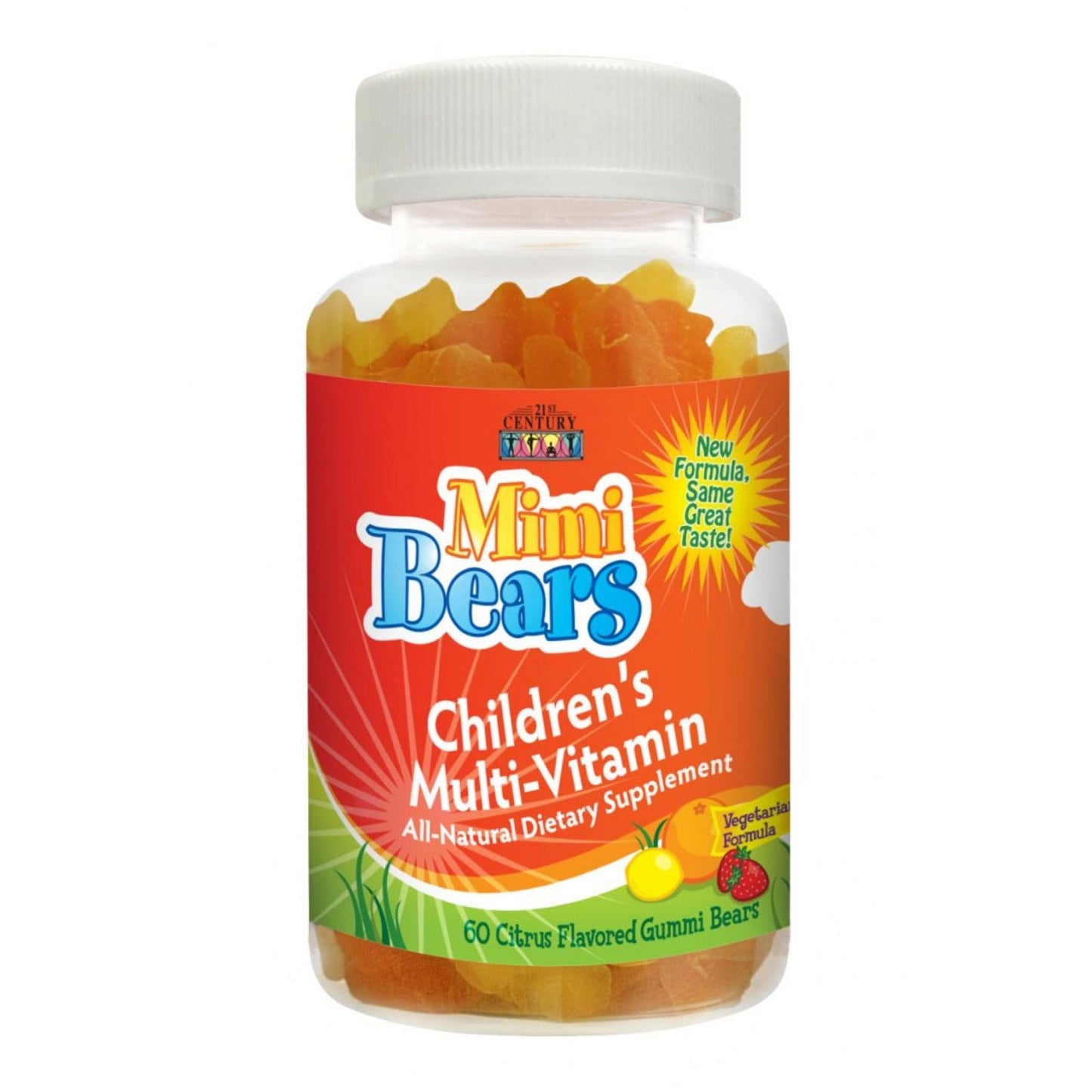 21st Century Mimi Bears Children Multivitamins - 60 Gummi Bears - Medaid