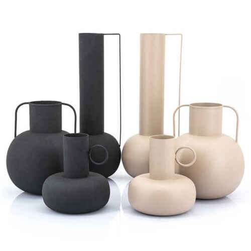Vase Delphi Medium – Black – by By-Boo
