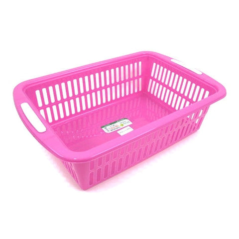 Colorful plastic large basket