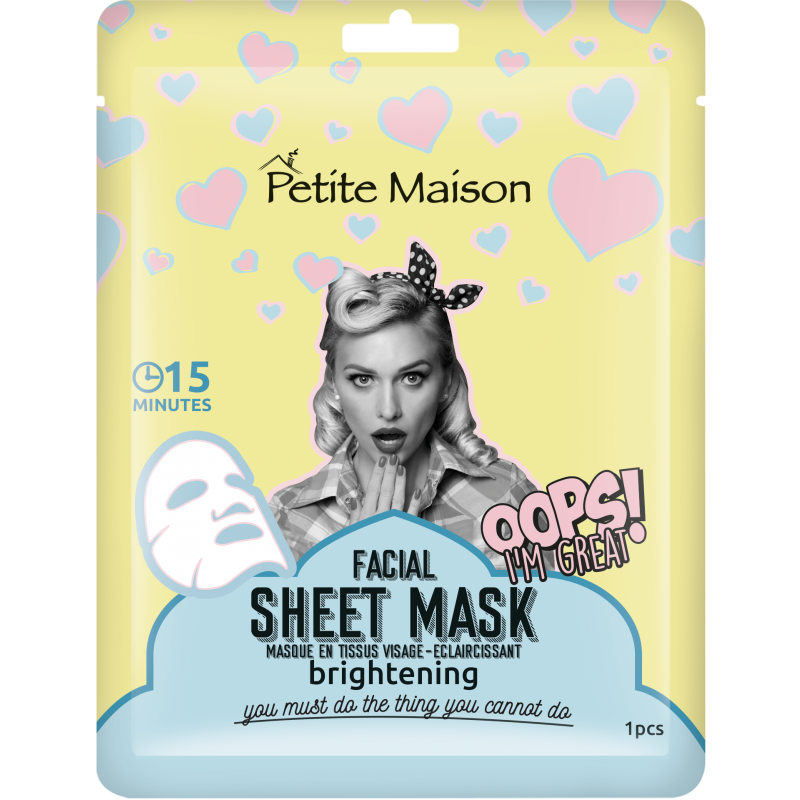 Petite maison facial sheet mask brightening 25ml - Medaid International