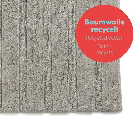 Kela Bathmat Megan Silver Grey