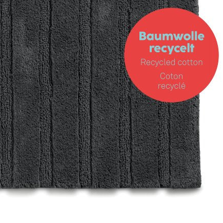 Kela Bathmat Megan Granit Grey