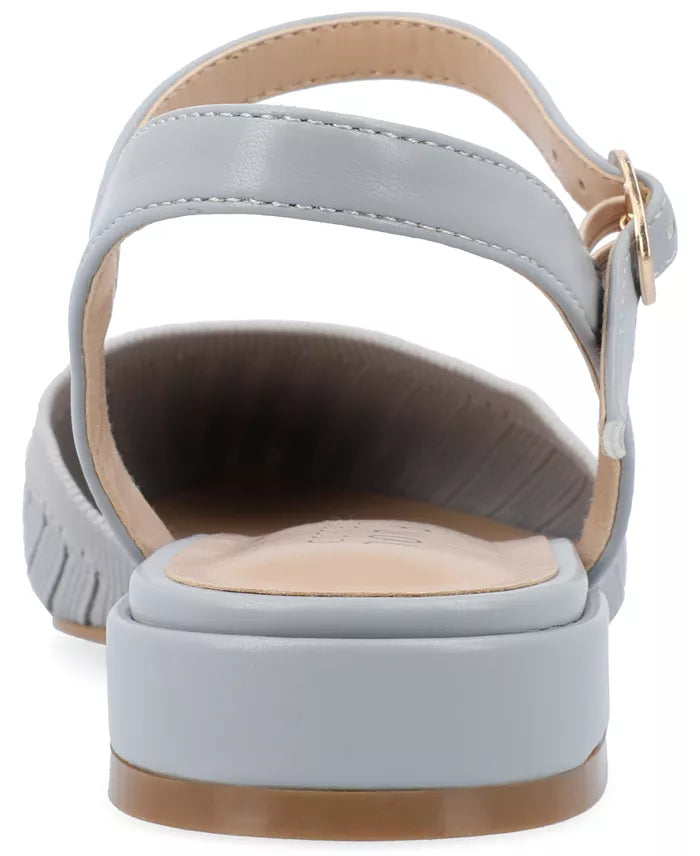 Journee Collection Women's Light Blue Pointed Toe Sandals | Journee Collection In Lebanon