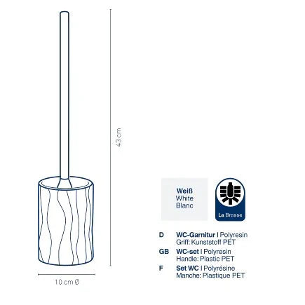 Kela WC-Set Merida White