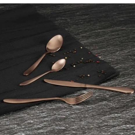 Berlinger Haus 24-Piece Cutlery Set, Satin, Rose Gold