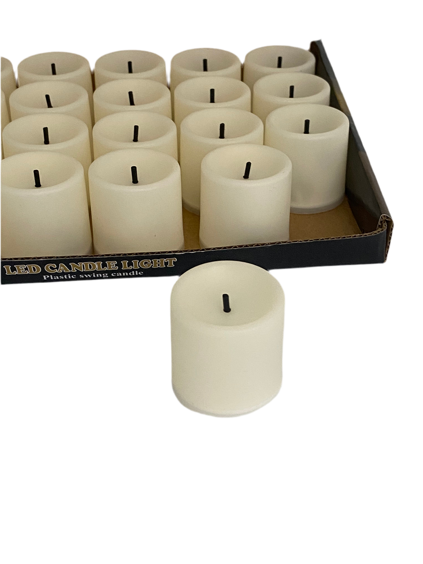 Led Plastics Candle Light