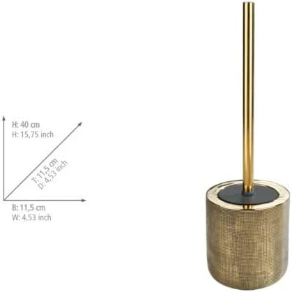 Wenko Rivara Ceramic Toilet Brush Set