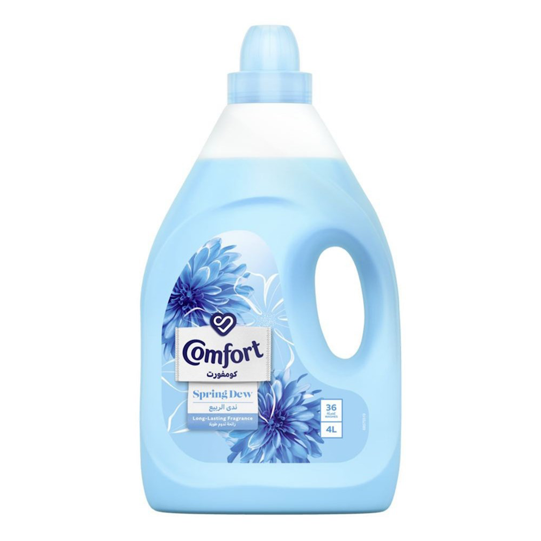 Comfort Fabric Softner Blue Spring Dew 3L + 1L Free