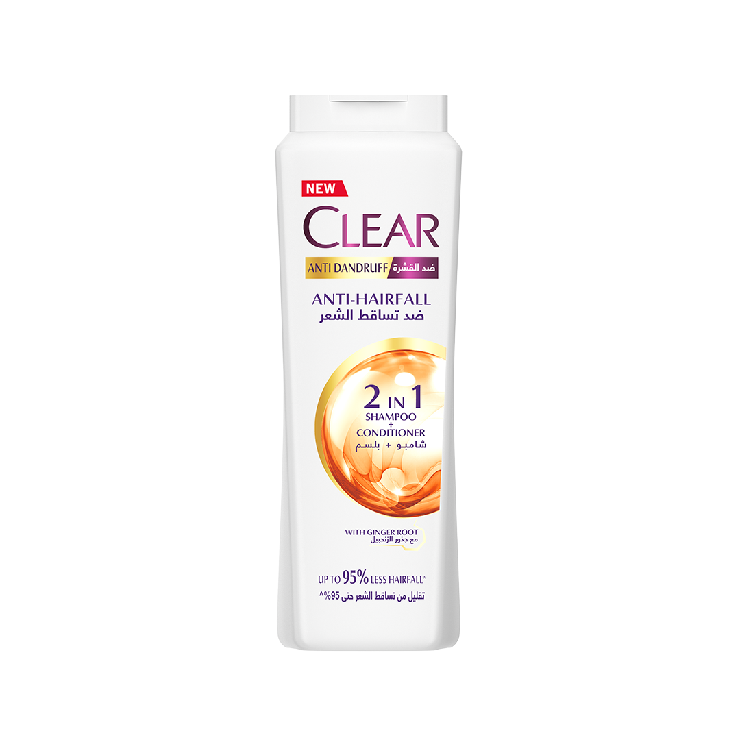 Clear Anti-Dandruff Shampoo Anti Hair Fall 360ml, 15% OFF