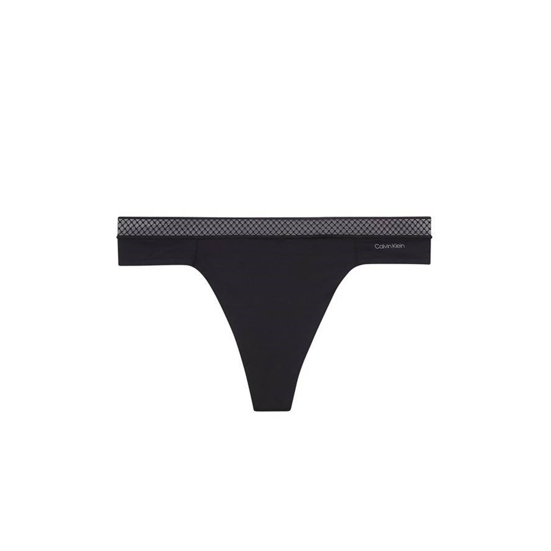 Calvin Klein Seductive Comfort Black Thong - Medaid International