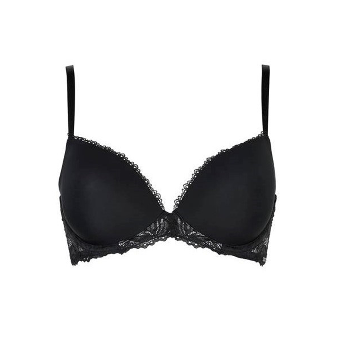 Calvin Klein Seductive Comfort Black Lace Bra - Medaid International
