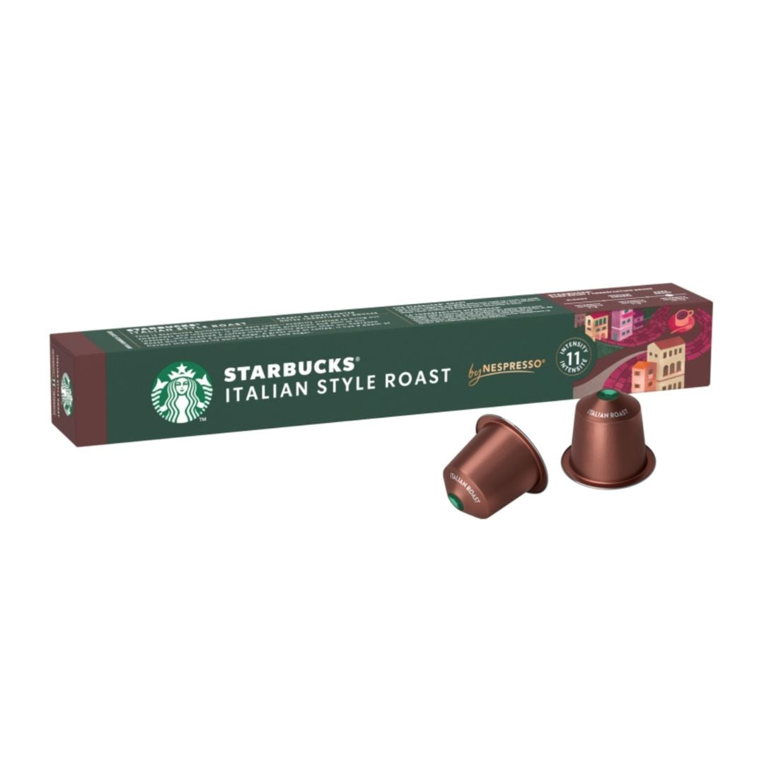 Starbucks Coffee - Italian Style Roast - 10 Capsules - Medaid International