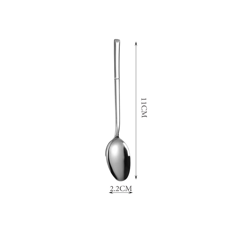 Danny Home 6-Pieces Stainless Steel Coffee Spoon Silverware Flatware