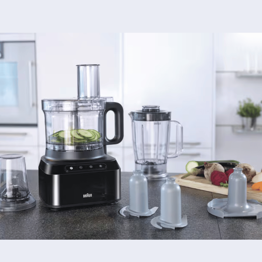 Braun PurEase Food Processor FP301BI-FP3233SI