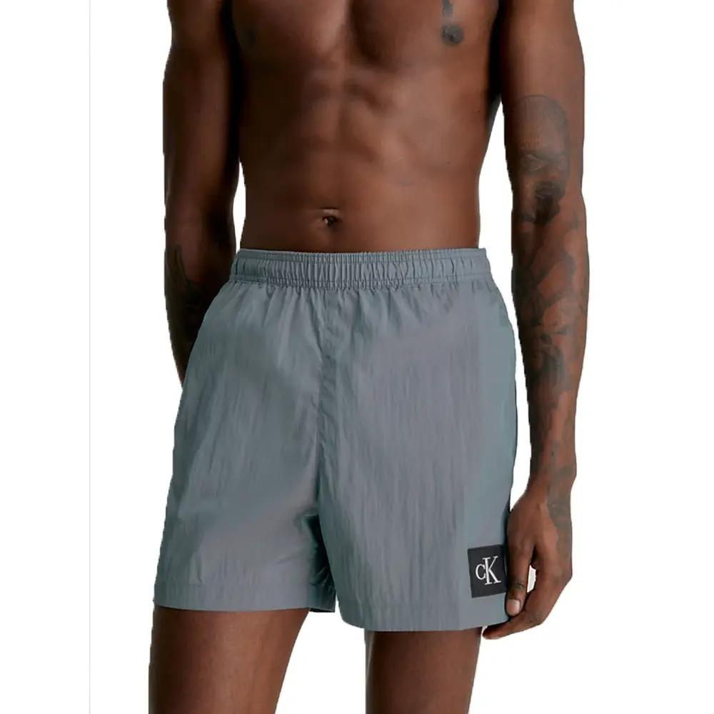 Calvin Klein Men Swim Drawstring Grey & Blue - Medaid International