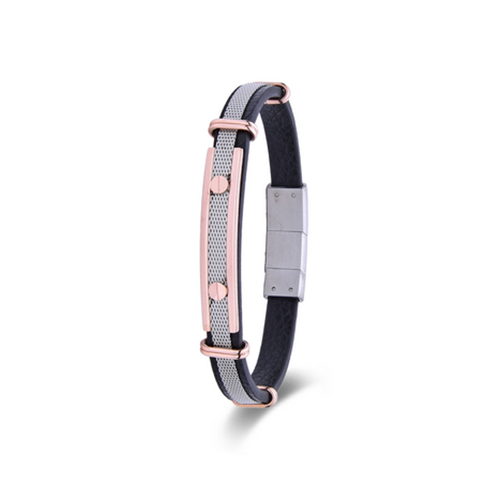 Polo Exchange ACC.ST46-PXY822,Bracelet Black Steel - Medaid International
