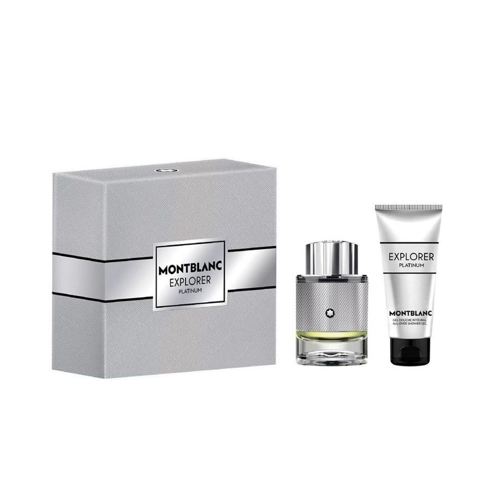 Mont Blanc Explorer Platinum Eau De Parfun Coffret - Medaid International