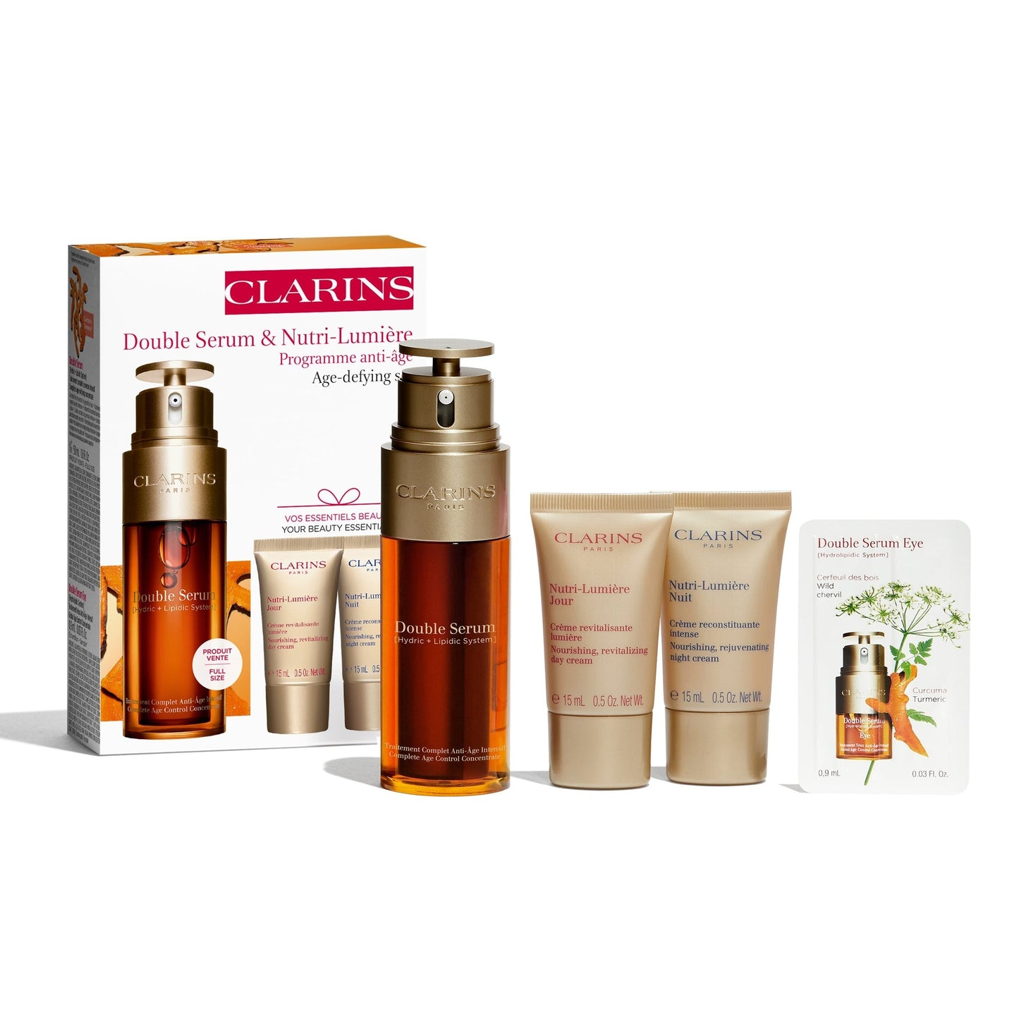 Double Serum & Nutri-Lumiere Anti Aging Set