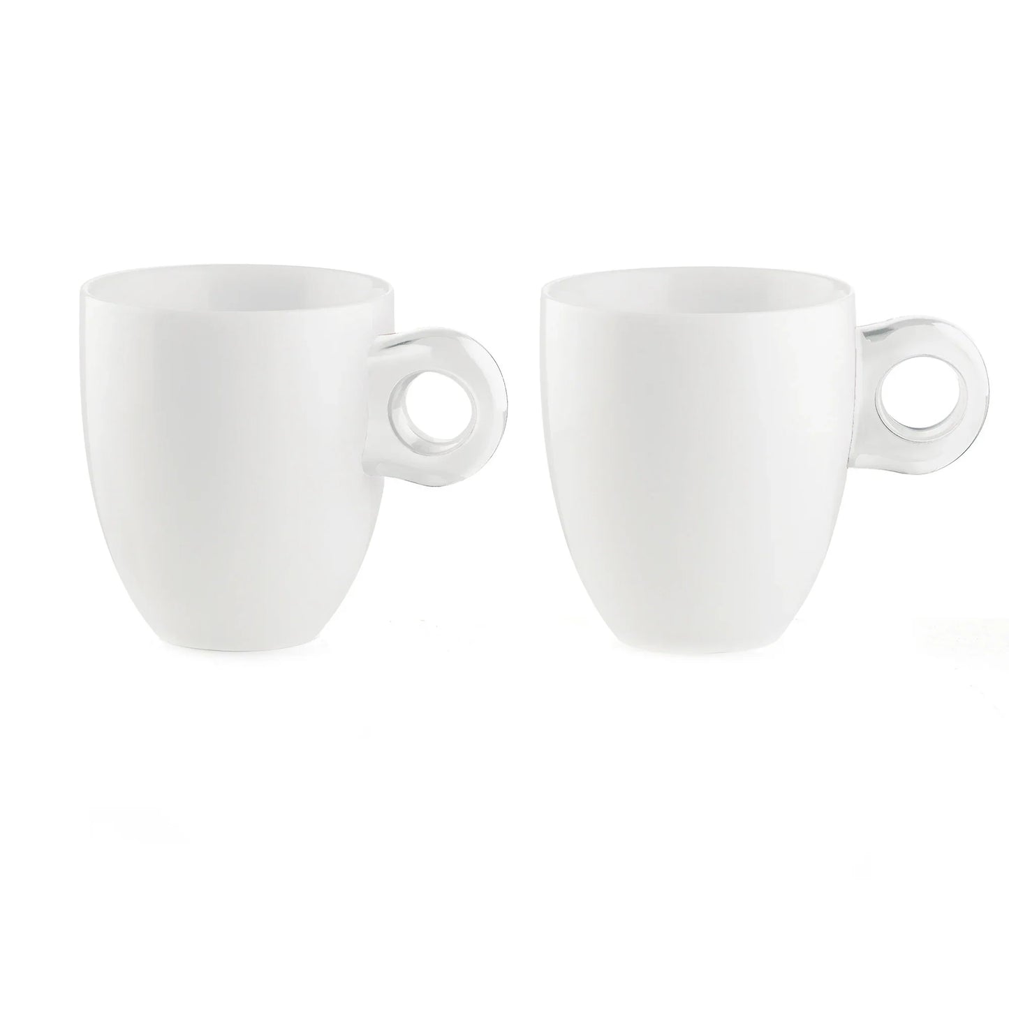 Guzzini Set of 2 Mugs Gocce Clear