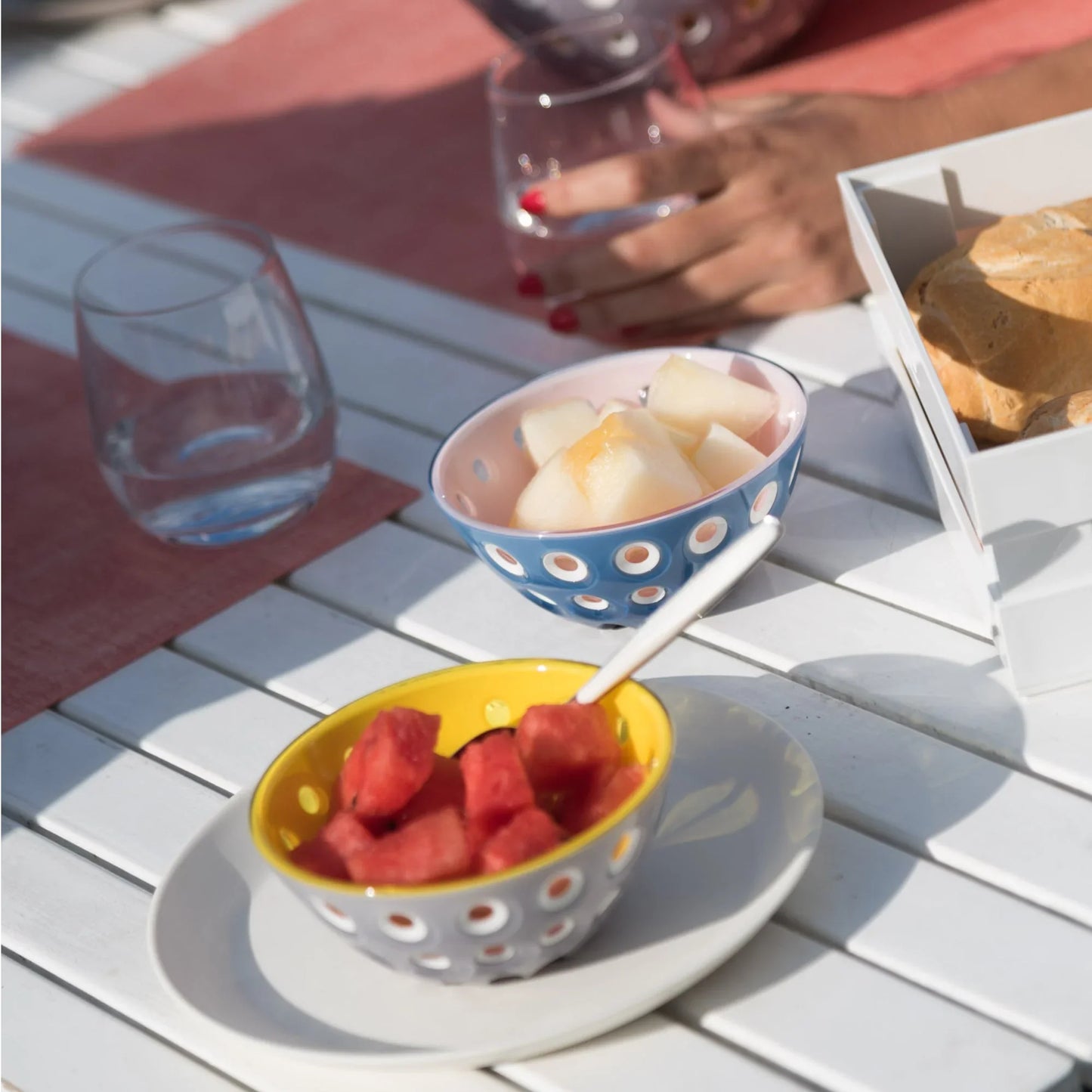Guzzini Le Murrine Set Of 2 Bowls 12cm