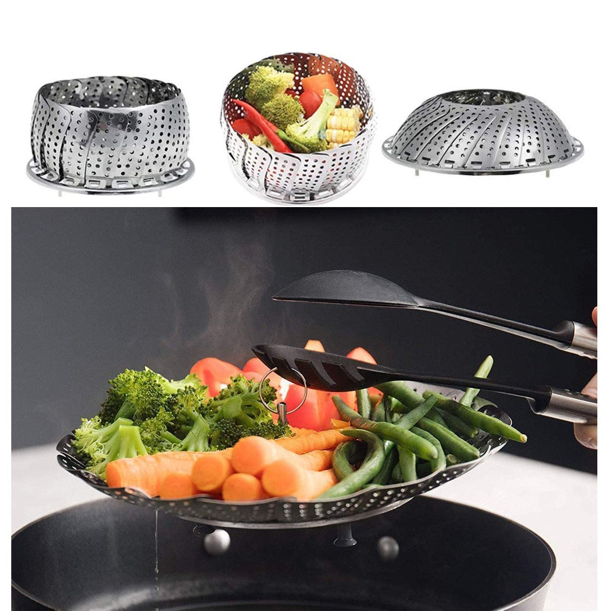 STEAMER VEGETABLE BASKET