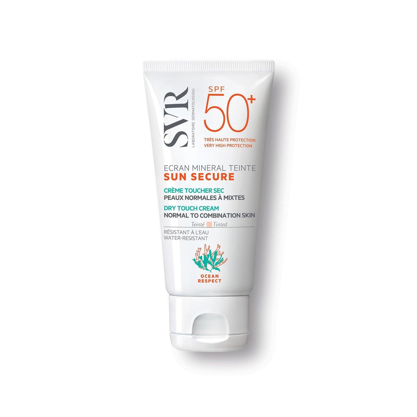 SVR Sun Secure Ecran Mineral Teinte SPF50+ Normal to Combination Skins - 60G