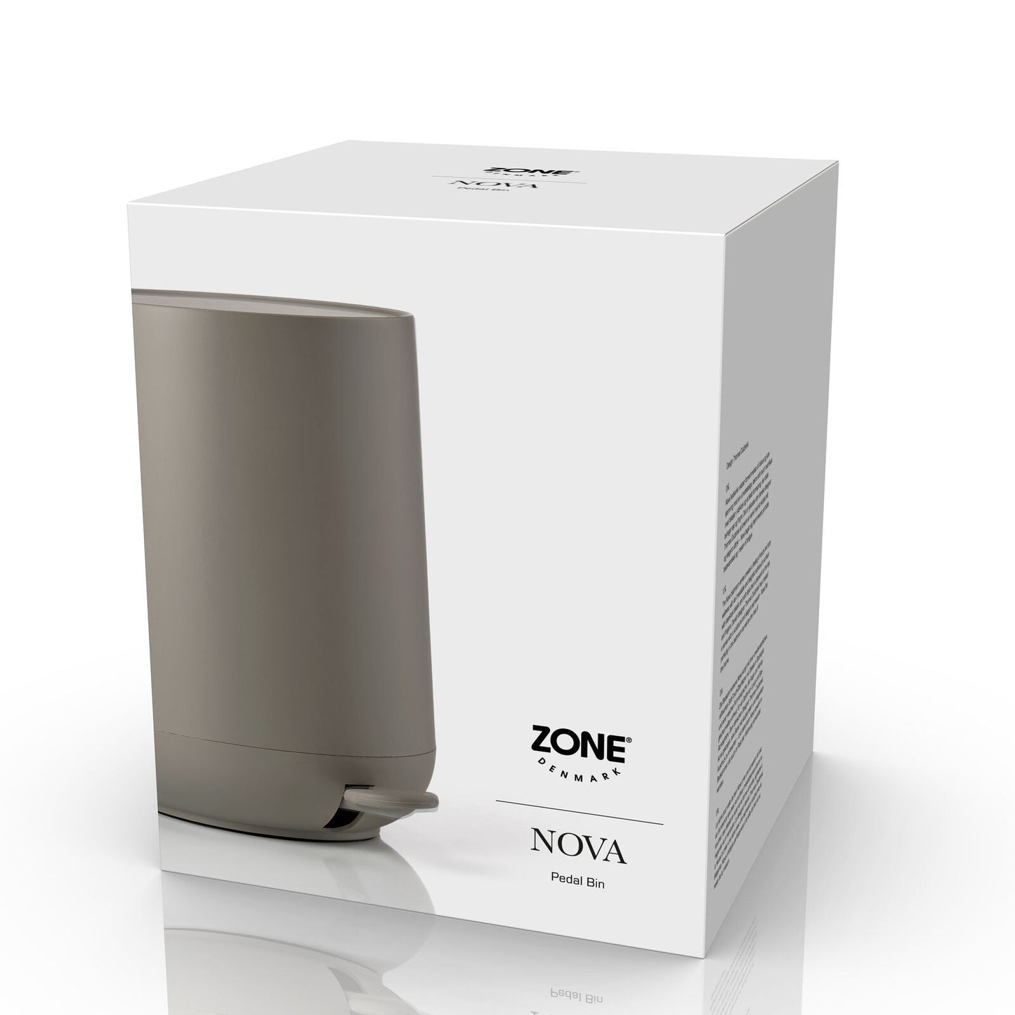 Zone Denmark Pedal Bin Nova Taupe 3L