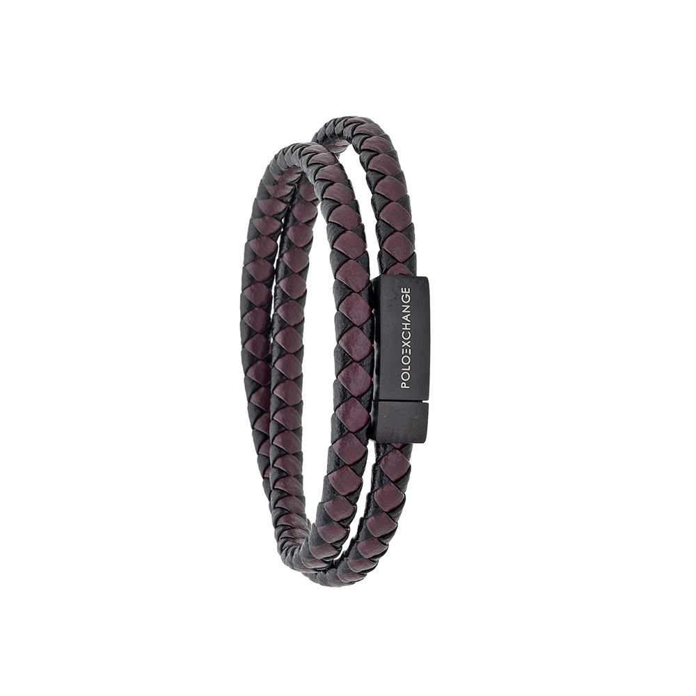 Polo Exchange Men Bracelet ST46-DSC0072 Coffee - Medaid International